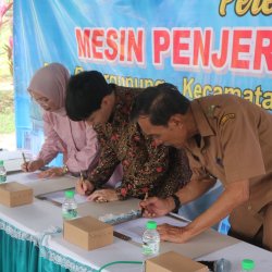Handover Ceremony for the Project for Improvement of the Water Supply System in Pagergunung, Blitar, East Java