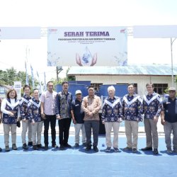 Handover Ceremony for the Project of Clean Water Purifier in Deli, Serdang, North Sumatra